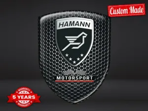 Hamann Logos Silicone Auto Pro Max Résistants Stylés